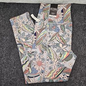 Victoria's Secret Floral Knockout Sport Tights